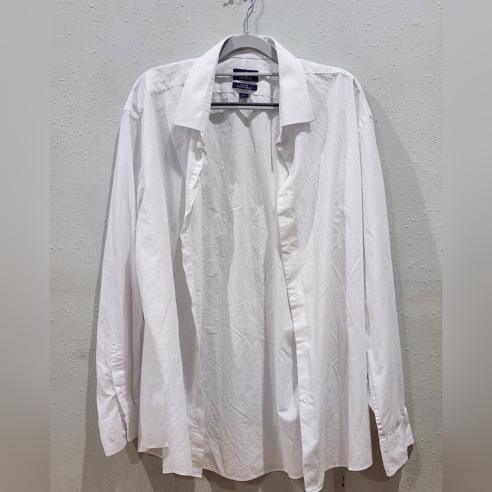White button down